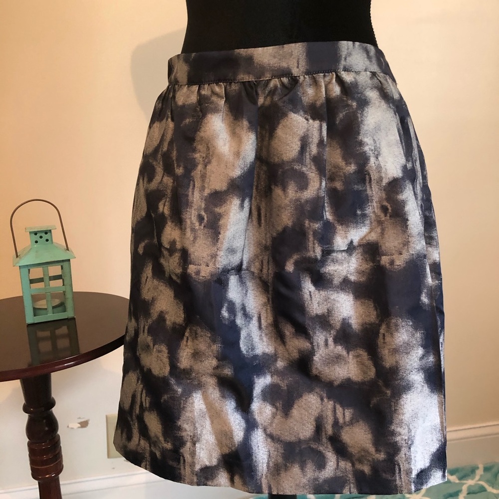 NWOT Michael Kors shimmery blue skirt